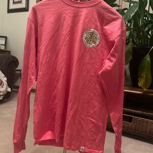 Men's Pink Long Sleeve Shirt